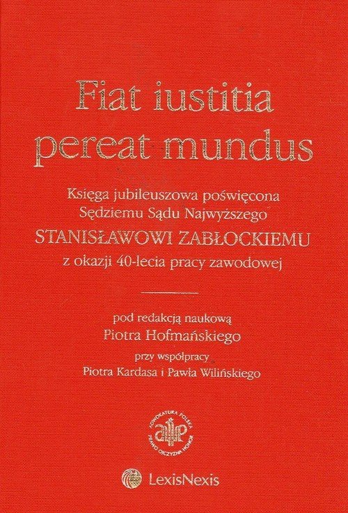 Fiat justitia pereat mundus