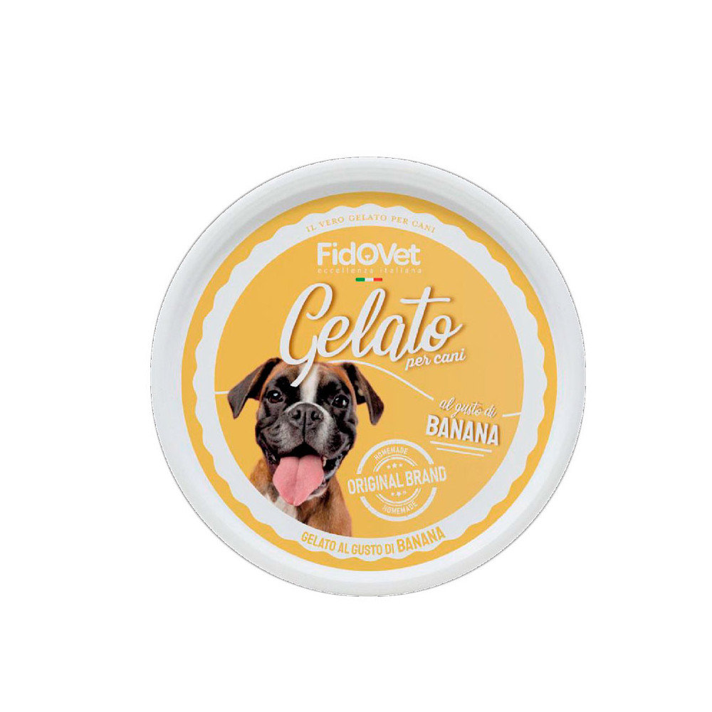 Helados Y Yogures Naturales Para Perros Y Gatos Fidovet - 9 Tarrinas De 40g (sabor Frambuesa), Mezcla En Polvo