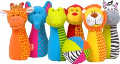 Fiesta Crafts, zabawka interaktywna Kręgle zwierzaki - Fiesta Crafts