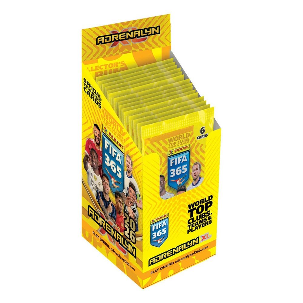 FIFA 365 Adrenalyn XL 2026 Trading Cards Flow Packs Display (24 ...