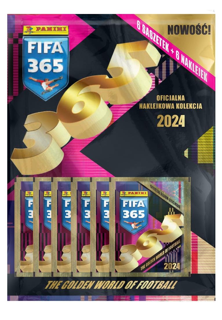 Zestaw startowy Album Naklejki Panini FIFA 365 2024
