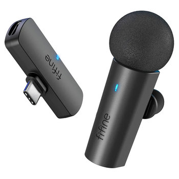 FIFINE M6 mikrofon krawatowy bezprzewodowy USB-C - Fifine