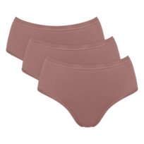 FIGI BAWEŁNIANE majtki damskie Sloggi GO Daily Cotton Midi 3P 3 szt S Sloggi