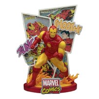 Figura Dstage Marvel Iron Man Comics Diorama