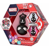 Figura LED Wow! POD Miles Morales – Marvel, Hexágono De 10 Cm Con Efectos De Luz, Coleccionable Interactivo Ideal Para Fans De Spiderman, Regalo Para Niños Y Adultos