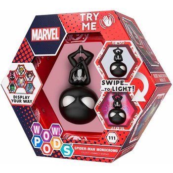 FIGURA LED WOW! POD SPIDERMAN MONOCHROME MARVEL - Wow! Stuff