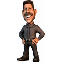 Figura Minix Cholo Simeone Atletico De Madrid 7Cm Inna marka