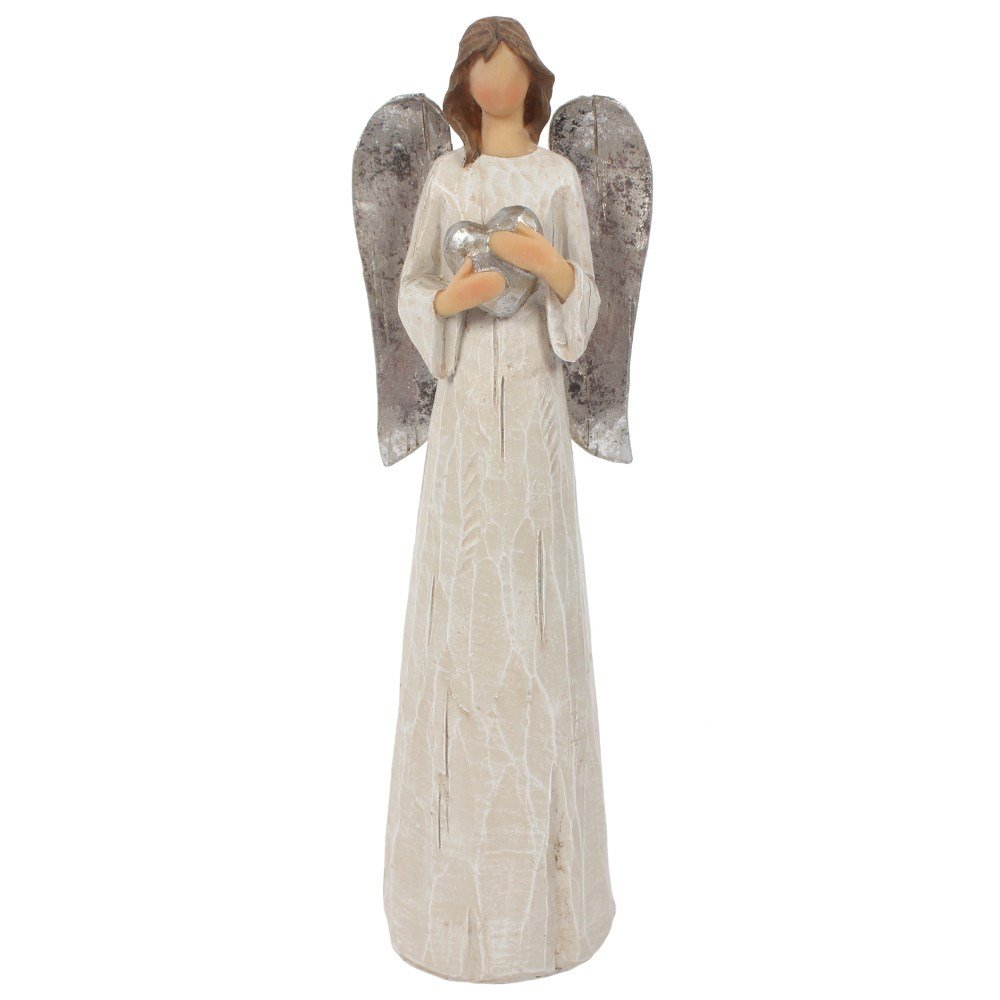 Фото - Статуетка / свічник Veronese Figuraka anioła EVANGELINE  (28 cm)