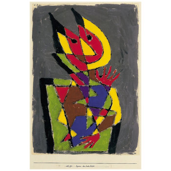 Figurine Of The Colourful Devil - Klee 40x60 - Legendarte
