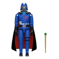 Figurka Akcji GI Joe ReAction+ Wave 06 Cobra Commander z Czarnym Płaszczem 10 cm Super7