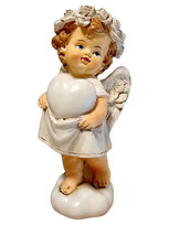 Figurka Aniołek z Sercem 11cm SGCH24933-B
