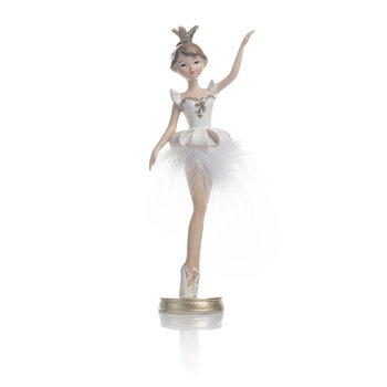 Figurka | baletnica | tancerka | 21 cm | kolekcja Favola | dekoracja świąteczna | prezent na Boże Narodzenie  - Święte Miasto