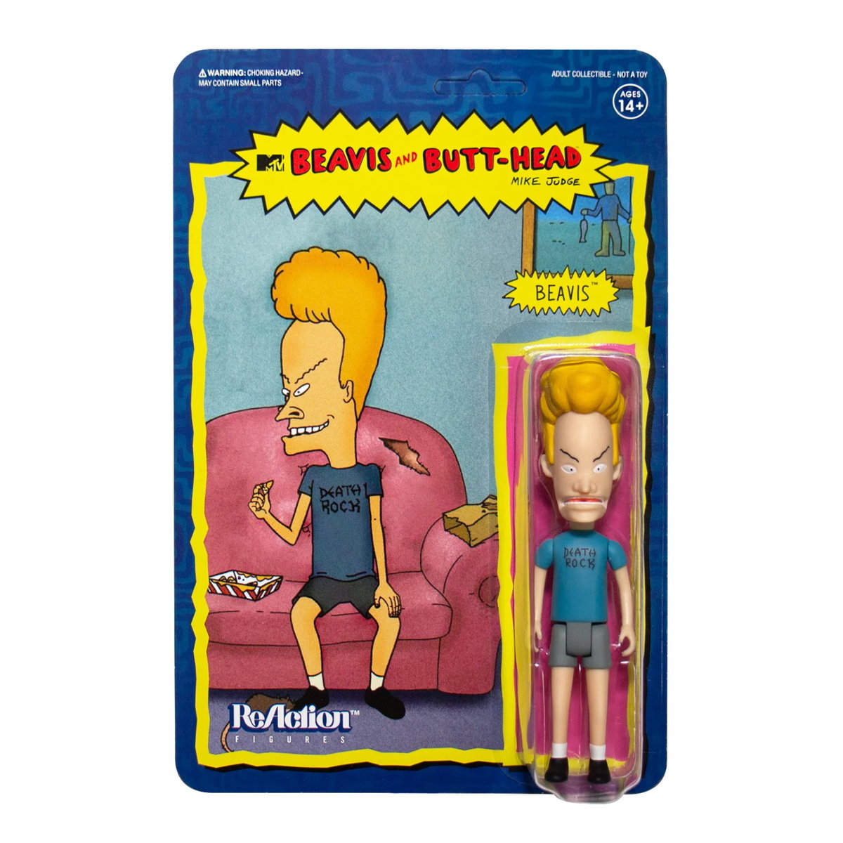 Figurka, Beavis & Butt-Head ReAction Action Wave 1 Beavis 10 cm