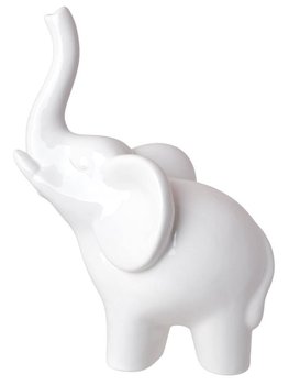 Figurka ceramiczna słoń biały duży - Inny producent