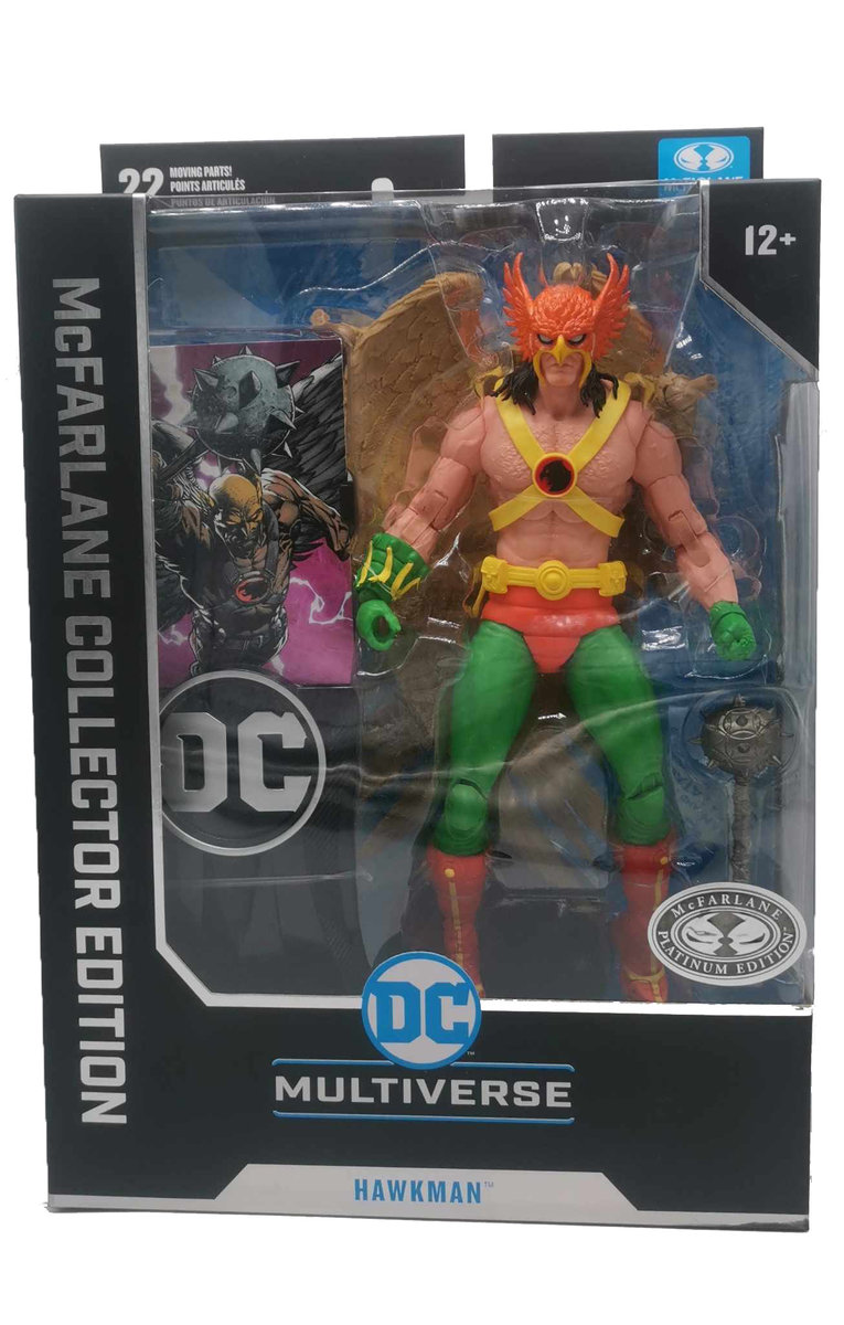Zdjęcia - Figurka / zabawka transformująca DC Figurka  Mcfarlane Collector Edition - Hawkman  - Platinum Ed (Zero Hour)