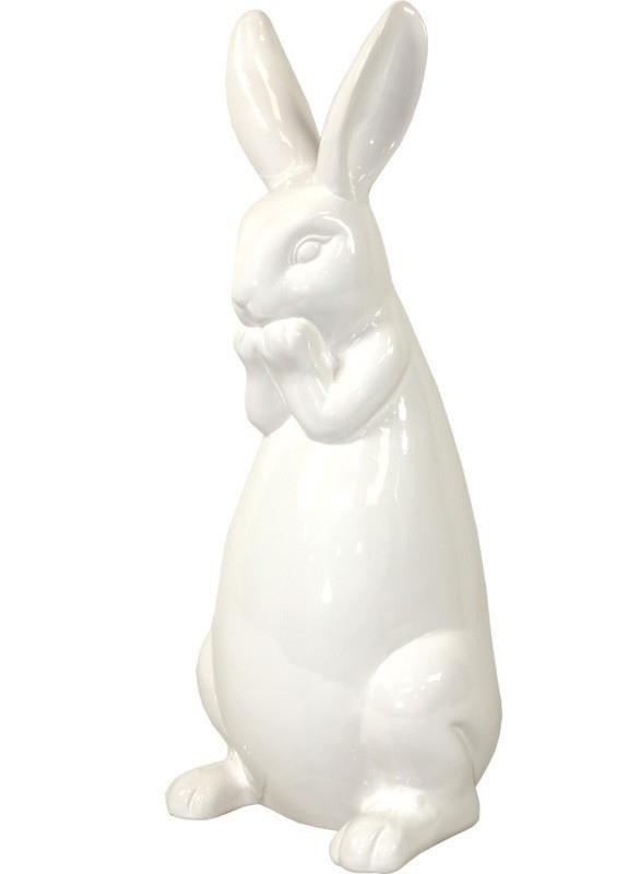 Figurka dekoracyjna Zając, 15x15x39 cm