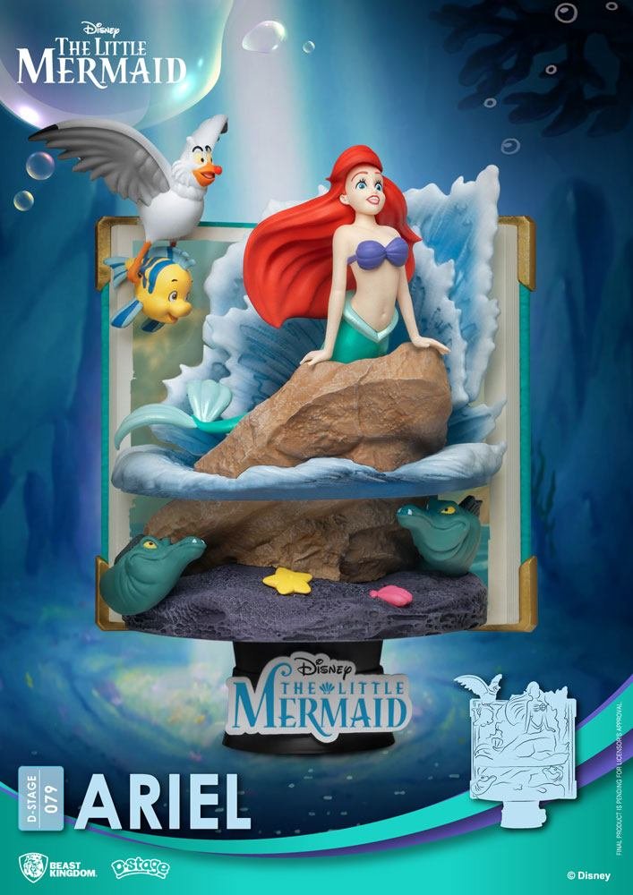 Zdjęcia - Figurka / zabawka transformująca Disney Figurka  Story Book Series D-Stage - Ariel  (New Ver.)