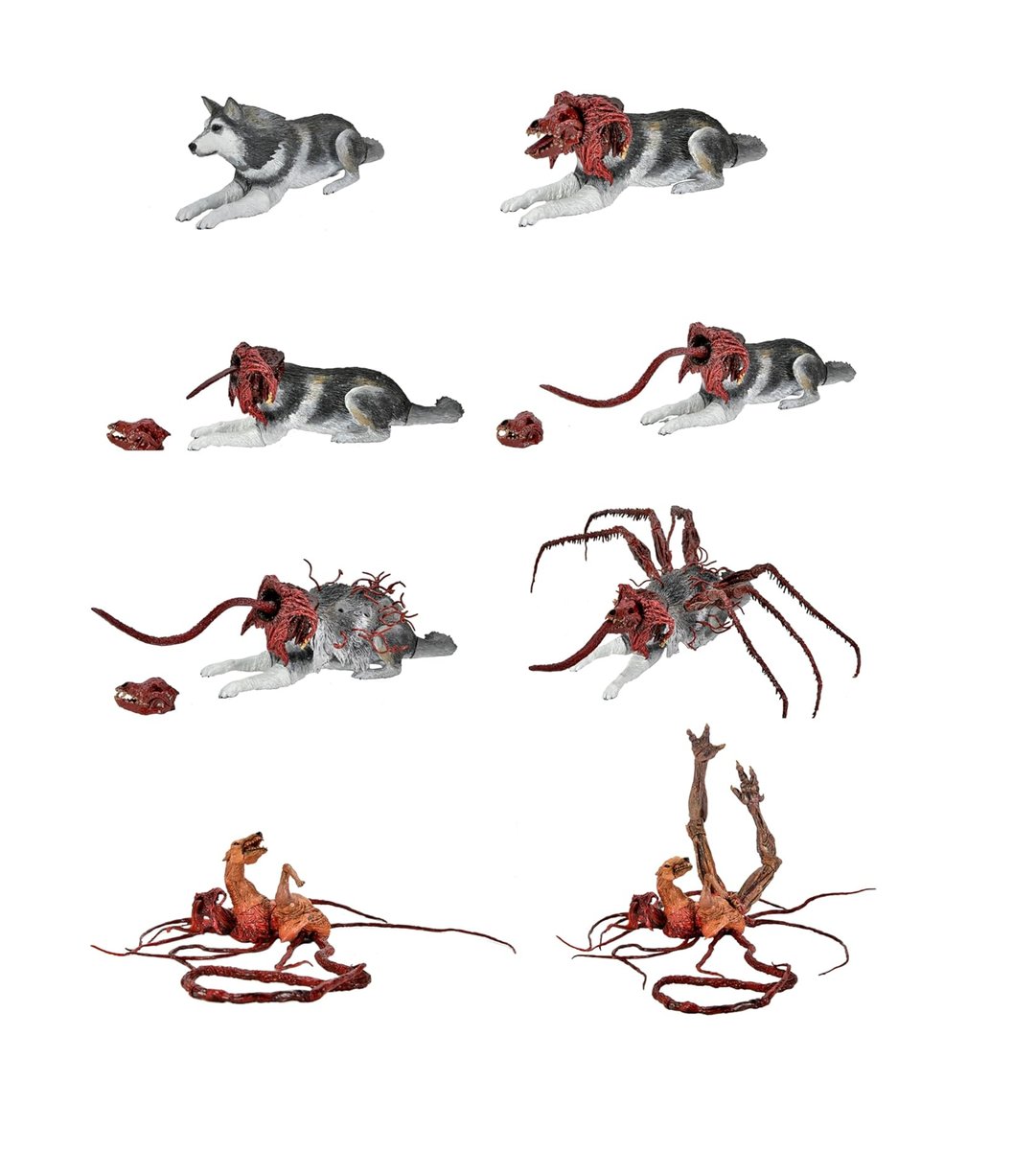 NECA [The• Thing• (Dog •THING)] Figurka DOG Creature Ultimate Deluxe z horroru The THING