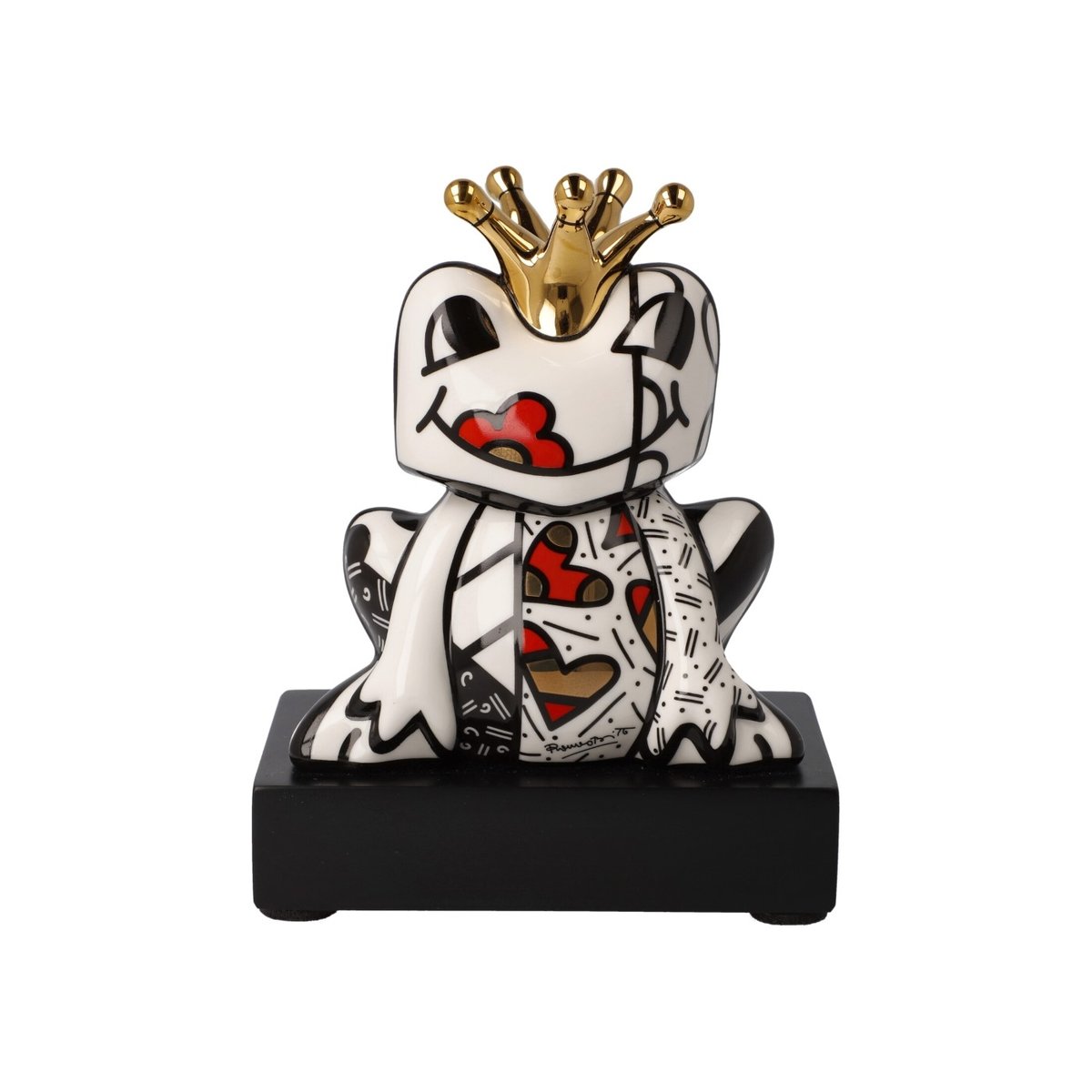 Figurka Golden Prince 14 cm - Romero Britto - Goebel | Sklep EMPIK.COM