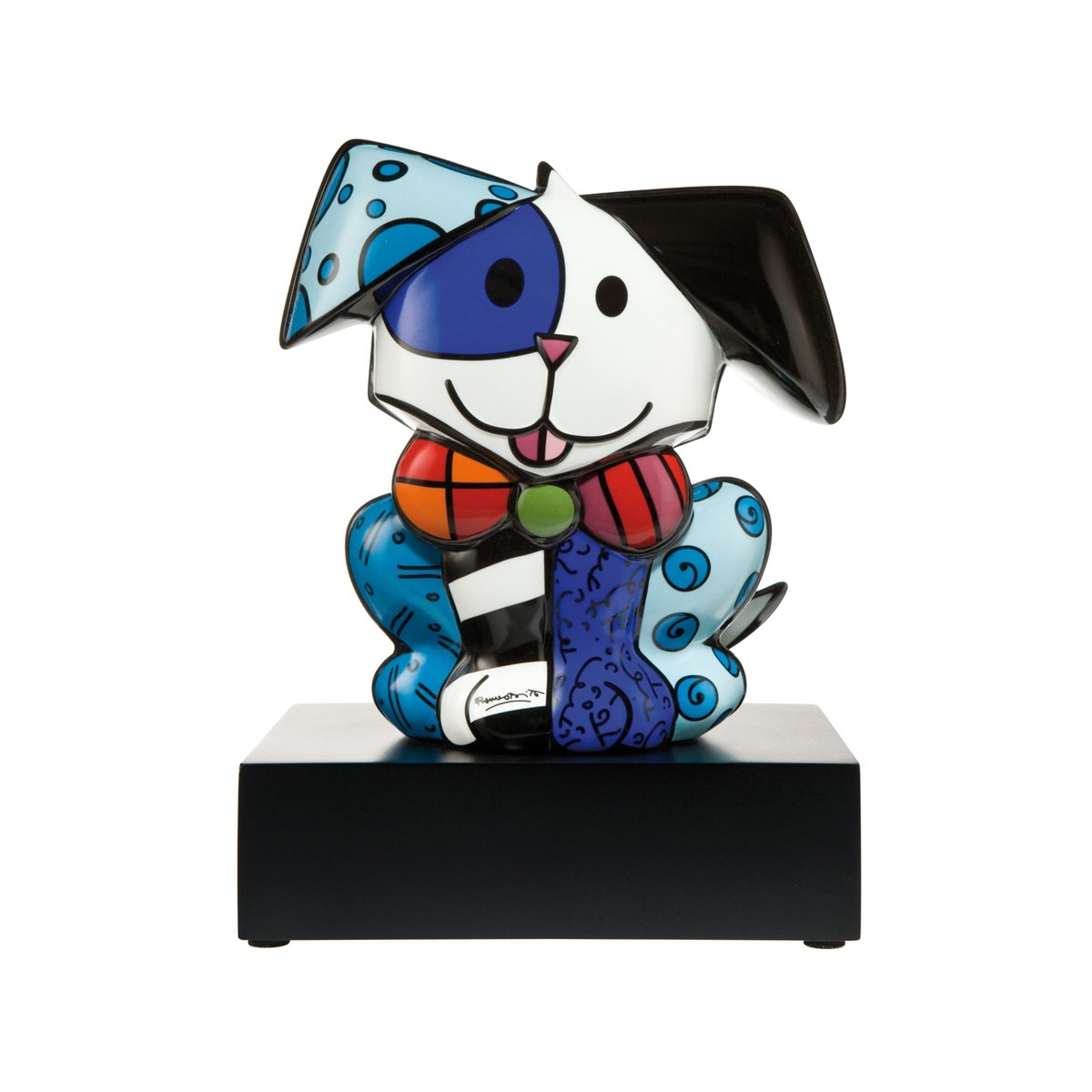 Figurka His Royal Highness piesek 20,5 cm - Romero Britto - Goebel ...
