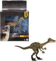 figurka jurassic WORLD HAMMOND COLLECTION DINOZAUR TROODON SZKLANE OCZY Jurassic World