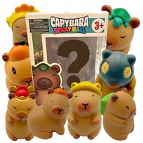 Figurka Kapibara Niespodziankowa Blind Box Zabawka Duża 8 Wzorów