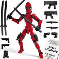Figurka kolekcjonerska Deadpool 17cm oryginalna MAXI LEGENDY mini figurki
