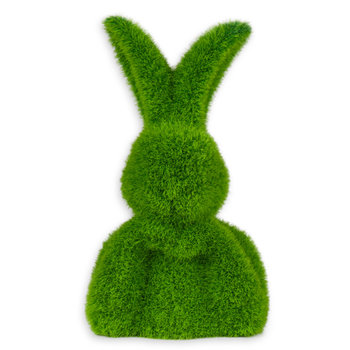 Figurka Królik Zielony Trawa, Easter, Popiersie, 17x10x7,5 cm - Empik