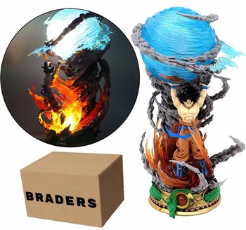 Figurka LED 3D Dragon Ball - Son Goku Anime 25cm Dekoracja Świecąca Braders - Braders