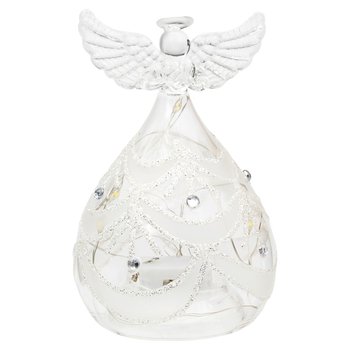 Figurka LED, Magic Winter, Aniołek, Szklany - Empik