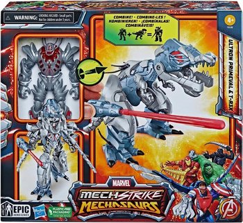 FIGURKA Marvel Mech Strike Mechasaurs Ultron Primeval + T-R3X - Marvel