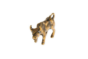 Figurka Mosiężna Złoty Byk Amulet - Jubileo