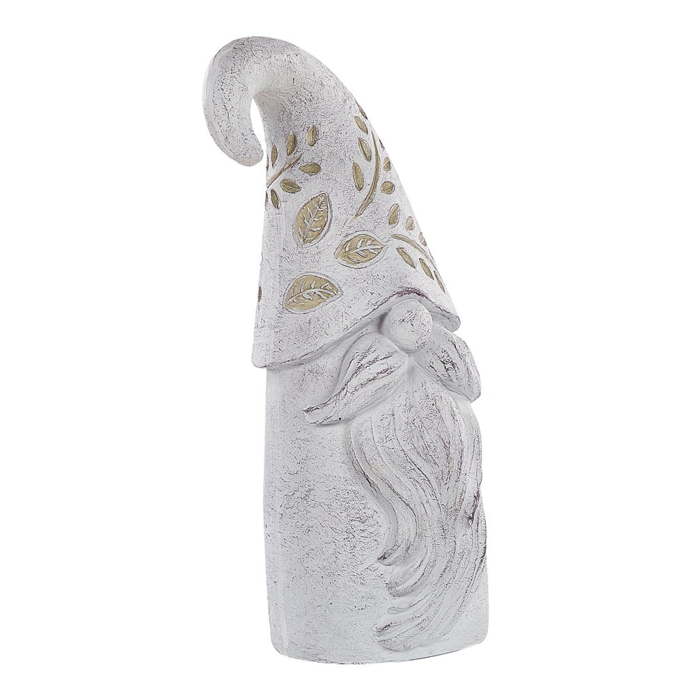 Figurka ogrodowa gnom 50 cm biala MITO - Beliani | Sklep EMPIK.COM