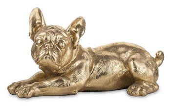 Figurka PIGMEJKA Pies, złota, 15x30 cm - Pigmejka