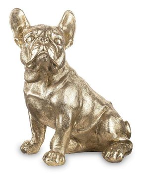 Figurka PIGMEJKA Pies, złota, 27x21x14 cm - Pigmejka