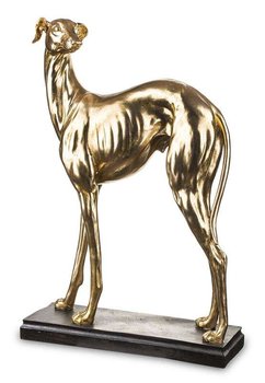 Figurka PIGMEJKA Pies, złota, 65x40x16 cm - Pigmejka