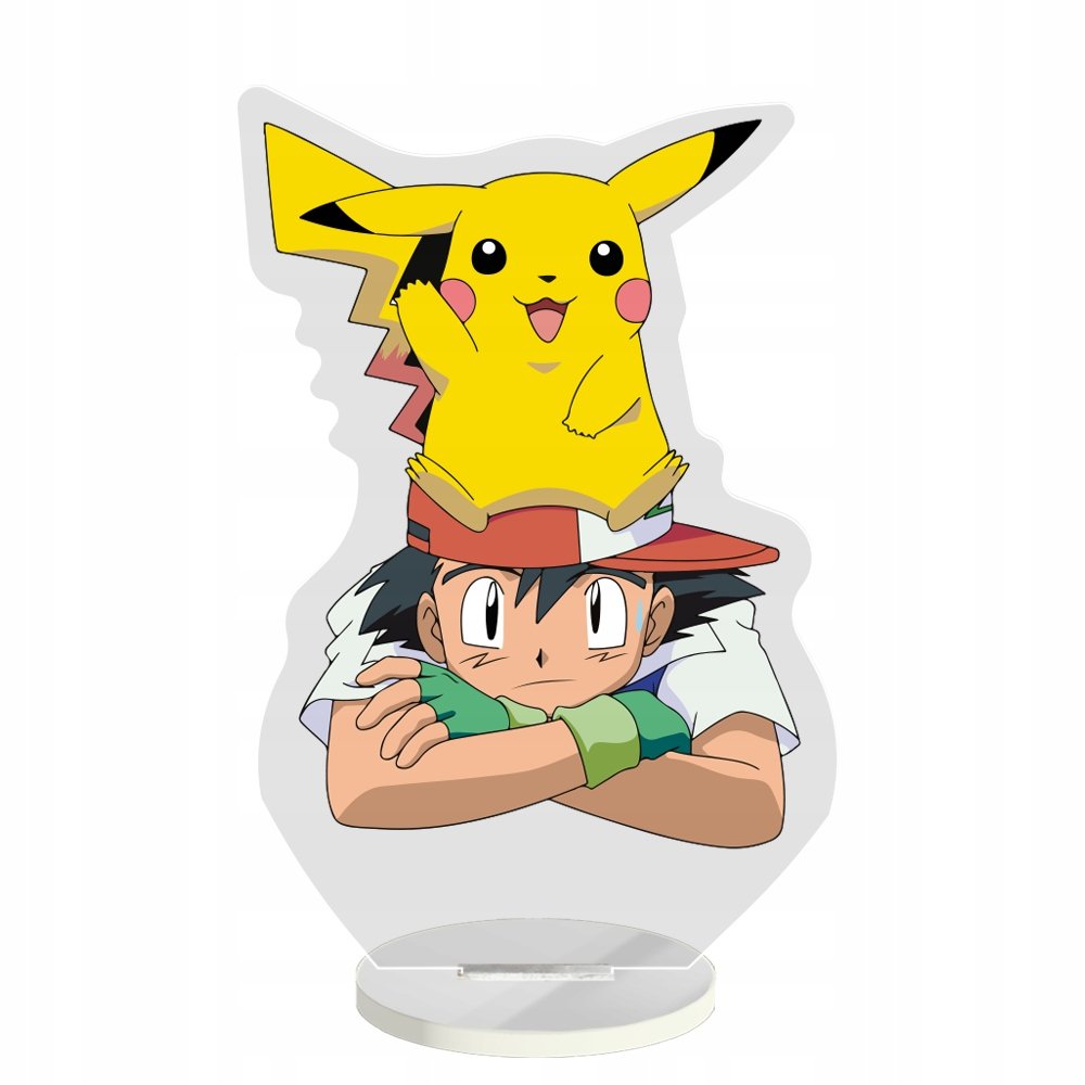 Фото - Фігурки / трансформери Figurka Pokemon Pikachu i Ash Kolekcjonerska 15 cm
