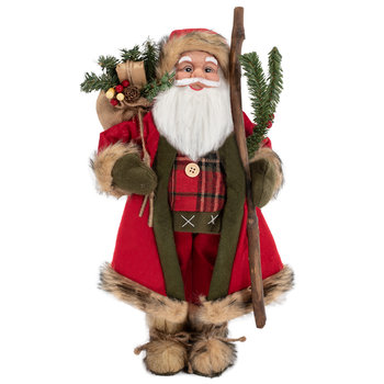 Figurka Prezent Xxl Święty Mikołaj Duży Czerwony - Tutumi