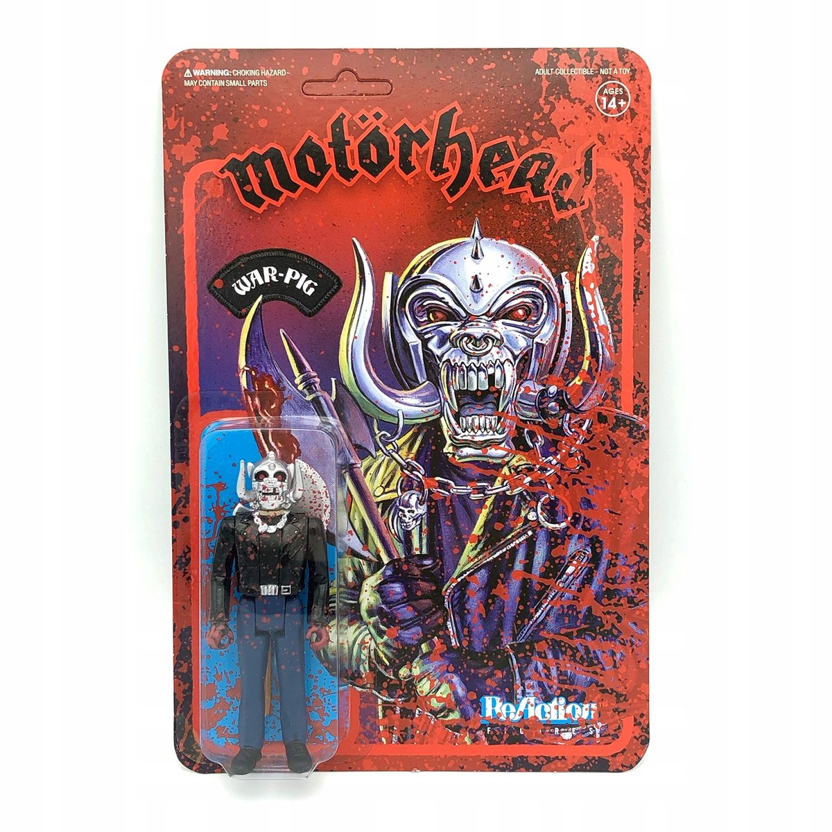 Super7 Motorhead Reaction Figure Warpig Glow In The Dark | Desertcart