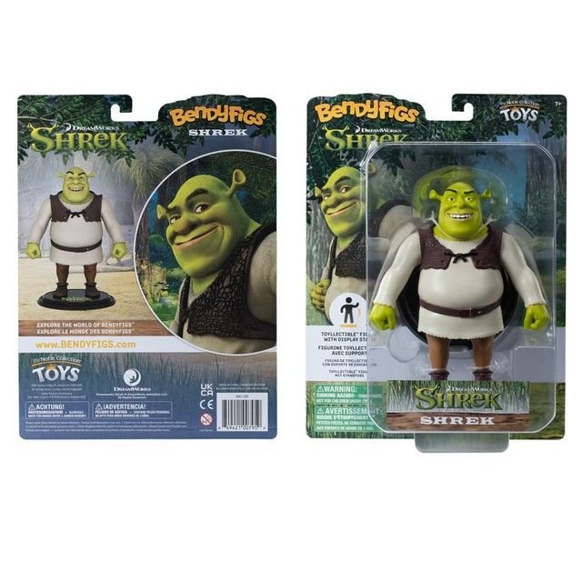 Zdjęcia - Figurka / zabawka transformująca Jada Figurka Shrek Bendyfig 