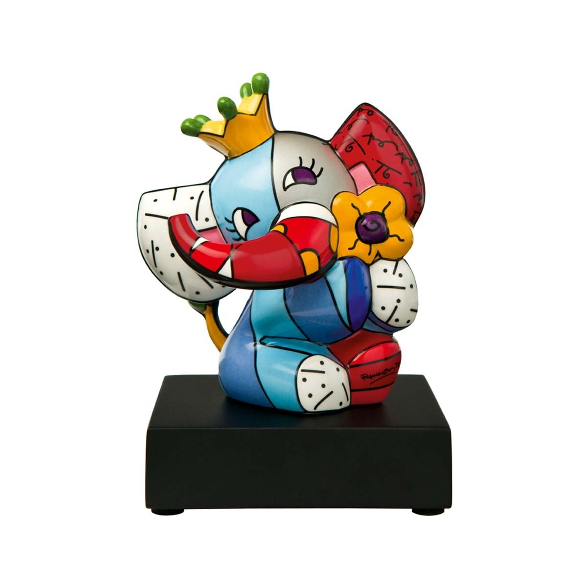 Figurka Słonik 13cm - Romero Britto - Goebel | Sklep EMPIK.COM