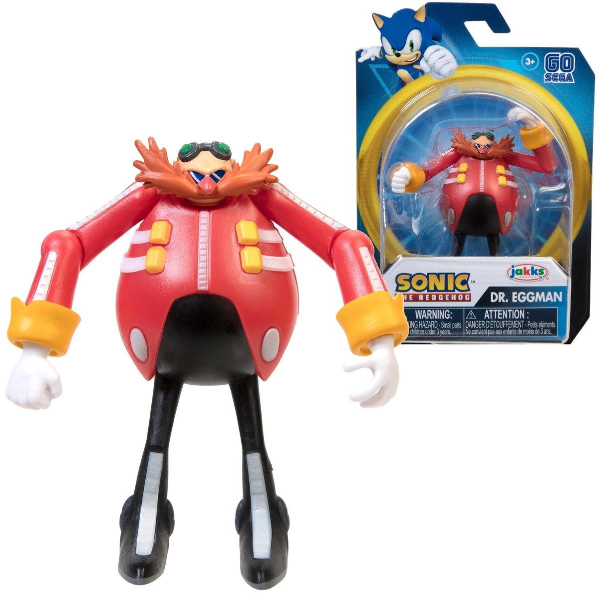 Zdjęcia - Figurka / zabawka transformująca Jakks Figurka Sonic the Hedgehog Dr. Eggman 