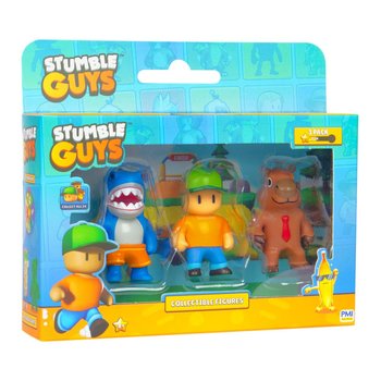 figurka stumble guys pmi zestaw figurek megalodon + mr stumble + capybara - Inna marka