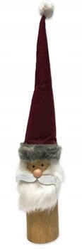 Figurka Świętego Mikołaja na pniu 51 cm - Concord