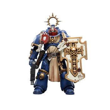 Figurka Warhammer 40k 1/18 Space Marines (Ultramarines) - Bladeguard Veteran Brother Sergeant Proximo - Joy Toy