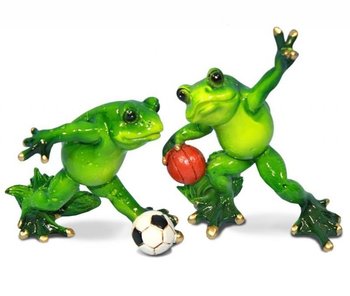 Figurka żaba,  9-12,5x11x7 cm - Pigmejka
