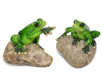 Figurka żaba, 9x10x8 cm - Pigmejka