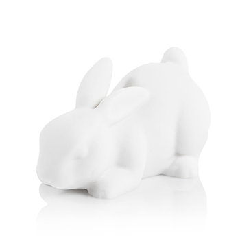 Figurka - zając - Wielkanoc - 5,5 cm - Alabaster - Święte Miasto