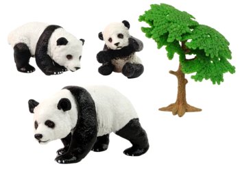 Figurka Zwierzęta Zestaw Panda - LEANToys