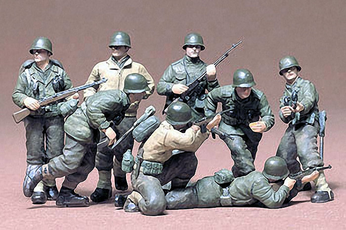 Figurki U.S. Infantry Eur Theater